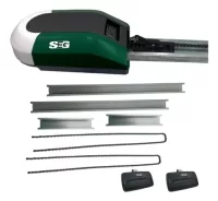 MOTOR SEG RC 1000 PARA COCHERA RESIDENCIAL CON RIEL TIPO C 2.8 MTS